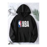 Tarzsokak Unisex Erkek/Kadın Basket Renkli Özel Baskılı Oversize Kapüşonlu Sweatshirt Siyah, Siyah, M