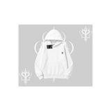 Tarzsokak Unisex Erkek/Kadın Özel Renkli Özel Baskılı Oversize Kapüşonlu Sweatshirt Beyaz, Beyaz, M