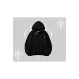 Tarzsokak Unisex Erkek/Kadın Özel Renkli Özel Baskılı Oversize Kapüşonlu Sweatshirt Siyah, Siyah, M