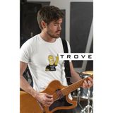 Tarzsokak Unısex Kadın Erkek Rock And Roll Homer Simpson Fox%100 Pamuk Siyah Beyaz T-Shirt