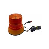 Tas 12V-24V Sarı Ledli Mıknatıslı Çakar Tepe Lamba Modern Tasarım 145*145 Mm