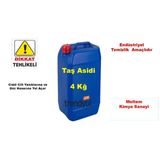 Taş Asidi 4 Kğ Çoçuk Kilitli Kapak Uxor Kimya Genel Amaçlı Mucize Temizleyici