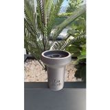 Taş Bowls Nargile Lülesi Phunnel (Büyük Boy) / Mat Füme Antrasit