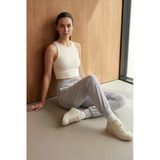 Taş Cepli Standart Kalıp Kadın Yoga Pantolon - 94677