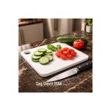 Taş Devri İSM Mermer kesme tahtası,Mermer sunumluk, 23 cm*29 cm,Çizilmez leke tutmaz