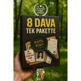 Taş Group Dedektiflik Dedektiflik Oyunu - Cinayet Oyunu - Dedektif Oyunu - Kutu Oyunları - 8 Dava