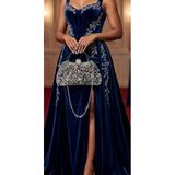 Taş İşlemeli Kadın Abiye El Çantası -930192