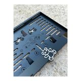 taş pleksi ASİ AYI MOTOR PLAKALIK 3D PARLAK PLEKSİ TÜM MOTOSİKLET MODELLERİNE UYUMLU