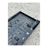 taş pleksi PAUSE MOTOR PLAKALIK 3D PARLAK PLEKSİ TÜM MOTOSİKLET MODELLERİNE UYUMLU