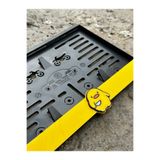 taş pleksi SİNİRLİ CİVCİV MOTOR PLAKALIK 3D PARLAK PLEKSİ