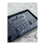 taş pleksi THE END EL YAZILI MOTOR PLAKALIK 3D PARLAK PLEKSİ TÜM MOTOSİKLET MODELLERİNE UYUMLU