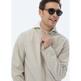 Taş Regular Fit Dik Yaka Casual Dokuma Çift Taraflı Mont