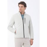 Taş Regular Fit Dik Yaka Casual Dokuma Mont - XL