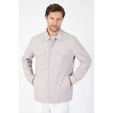 Taş Rengi Gabardin Polo Yaka Tam Astar Esnek Standart Fit Mont 1007250111
