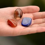 Taş Sandığı Akik Taşı - Lapis Lazuli Taşı - Dumanlı Kuvars Taşı Kütle