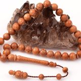 Taş Sandığı Çınar Ağacı Tesbih - 9,5 mm