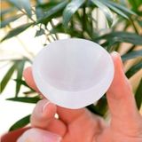 Taş Sandığı Küçük Boy Selenit Taşı Kase - 6 cm Çanak - Temizleyici Taş - Renkli