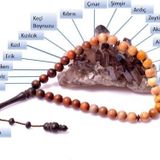 Taş Sandığı Küre Kesim Karma Ağaç Tesbih - 10 mm