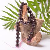Taş Sandığı Lal Taşı Dizi 12 mm - Garnet Taşı
