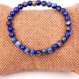 Taş Sandığı Lapis Lazuli Taşı Bileklik - 6 mm