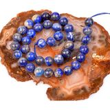 Taş Sandığı Lapis Lazuli Taşı Dizi - 10 mm