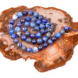 Taş Sandığı Lapis Lazuli Taşı Dizi - 8 mm