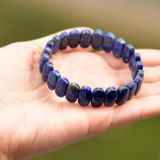 Taş Sandığı Lapis Lazuli Taşı Elastik Bileklik
