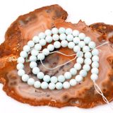 Taş Sandığı Larimar Taşı Dizi - 6 mm