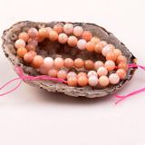 Taş Sandığı Pembe Opal Taşı Dizi ( 8 mm )