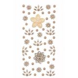 Taş Sticker Sarı Gold Yapışkanlı Saç , Yüz Ve Tırnak Taşı Işıltılı Parlak