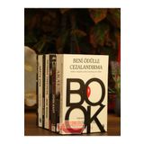 TASAGRAM Book Yazılı Metal Kitap Desteği - Kitap Tutucu - Ev Ve Ofis Dekoratif Aksesuar ( 2 Li Set)