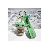 Taşarhome Baby Yoda Anahtarlık Lüks Aksesuarları Kaliteli 3D Vip Figür Yıldız Savaşları The Mandalorian Grogu