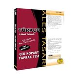 Tasarı Ales Türkçe Sözel Yetenek Yaprak Test Çek Kopart - 1 Adet