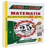 Tasarı DGS ALES Matematik Son 25 Çıkacak Soru Bankası 630034