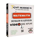 Tasarı TYT DGS KPSS ALES MSÜ Matematik Denklem Eşitsizlik Video Ders Notları 759753