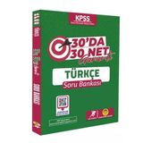 Tasarı Yayınları Kpss Türkçe 30 Da 30 Net Soru Bankas