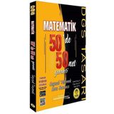Tasarı Yayınları Tasarı Eğitim Yayınları 2023 DGS Matematik 50 de 50 Net Garanti Soru Bankası