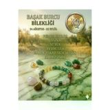 Tasarım 169AST18 Başak Burcu Bilekliği - Sertifikalı - P.kuvars, Jasper, Sitrin, Yeşim Taşı, Yeşil Akik, Kırmızı Akik