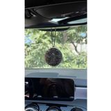 TASARIM ARABAM ATİKE ELİF AKIN 7 Cm Füme Disco Topu Dikiz Süsü