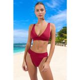 Tasarım Bikini Takımı Şık Detaylı UV Korumalı Klora Dayanıklı Hızlı Kuruyan Premium Kalite