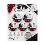 Tasarım Minikutunuz 10 Kasım Atatürk Rozeti 5’li Set – Türk Bayraklı İğneli Yaka Rozeti 44 mm