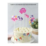 Tasarım My Little Pony Doğum Günü Pasta Süsü Doğum Günü Süsü