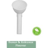 Tasarım Ödüllü Kıone Susuz Pisuvar - Kir ve Su Lekesi Tutmaz Tritan Malzeme - %100 Çevre Dostu