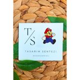 Tasarım Sentezi Rozet Metal Broş Super Mario Bros Nistendo Oyun Yaka Çanta Kıyafet Şapka Aksesuar Hediye - 1 Adet