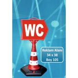 Tasarım Tabela Reklam Ok Wc Dubası