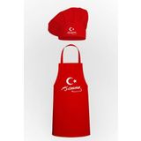Tasarım Trend Ayyıldız Ve K.Atatürk Imzalı Tasarım Mutfak Önlüğü & Mantar Bone Avantaj Paketi