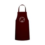 Tasarım Trend Bıyıklı Chef Özel Baskılı Chef Mutfak Önlüğü Bordo