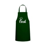 Tasarım Trend Cook Özel Baskılı Chef Mutfak Önlüğü Avcı Yeşili