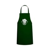 Tasarım Trend Cook With Love Yazılı Özel Baskı Chef Mutfak Önlüğü Avcı Yeşili