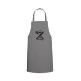Tasarım Trend Cooking Yazılı Özel Baskılı Chef Mutfak Önlüğü Gri